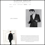 Screen shot of the Lavisons (Fashions) Ltd website.