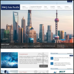 Screen shot of the Hev (Holdings) Ltd website.