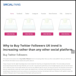 Screen shot of the Buy Instagram Followers website.