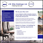 Screen shot of the J.M. Ellis (Holdings) Ltd website.