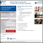 Screen shot of the Bsy Tutorial Services Ltd website.