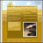 Screen shot of the Hurst Farm Management Ltd website.