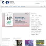 Screen shot of the Combined Academic Publishers Ltd website.