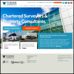Screen shot of the Turner Consultants Ltd website.