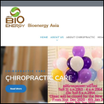 Screen shot of the Chiropractic Plus Ltd website.