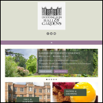 Screen shot of the Claxton Hall Cottage Ltd website.