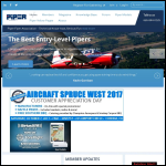 Screen shot of the Cessna Flyers Ltd website.