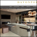 Screen shot of the Davanport Ltd website.