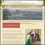 Screen shot of the Northfield Farm Ltd website.