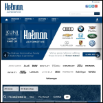 Screen shot of the Holman Group Ltd website.
