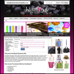 Screen shot of the Heartlands Business Gifts Ltd website.