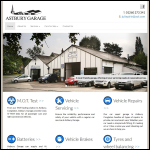 Screen shot of the Astbury Car Sales Ltd website.