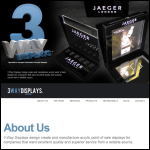 Screen shot of the 3 Way Displays Ltd website.