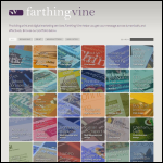 Screen shot of the Farthing Vine Ltd website.
