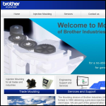 Screen shot of the Brother Moulding Division UK website.