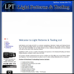 Screen shot of the Making Light Work Ltd website.