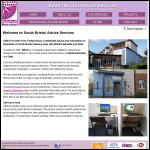 Screen shot of the South Bristol Advice Services website.