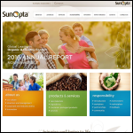 Screen shot of the Sunoptima Ltd website.