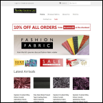 Screen shot of the The Textile Centre Ltd website.