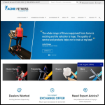 Screen shot of the Fitness Discounts Ltd website.