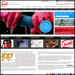 Screen shot of the Lixall Hygiene Services Ltd website.