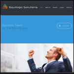 Screen shot of the Equilogic Solutions Ltd website.