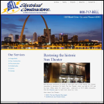 Screen shot of the J Bell Electrical Ltd website.