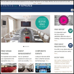 Screen shot of the Events & Venues (Bristol) Ltd website.
