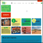 Screen shot of the Action for Brazil's Children Trust website.