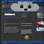 Screen shot of the Balloons for Fun Ltd website.