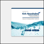 Screen shot of the Kirk Newsholme Ltd website.