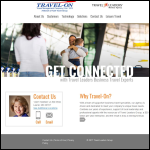 Screen shot of the Travel Management Services Ltd website.