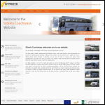 Screen shot of the Central Coachways Ltd website.