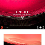 Screen shot of the Hypertex Ltd website.