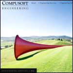 Screen shot of the Compusoft Services Ltd website.