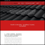 Screen shot of the Keyline Roofing Ltd website.