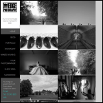 Screen shot of the The Edge Photography website.