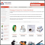 Screen shot of the Viradia International Ltd website.