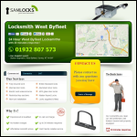 Screen shot of the Locksmith West Byfleet website.