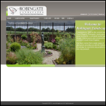 Screen shot of the Robingate Landscape and Design website.