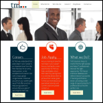 Screen shot of the TM3 Solutions website.