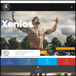 Screen shot of the Xenios Charalambous | Personal Trainer Portsmouth website.