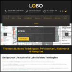 Screen shot of the Lobo London Ltd website.