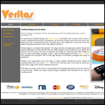 Screen shot of the Veritas Design & Innovation Ltd website.