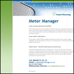 Screen shot of the Meter Manager Ltd website.