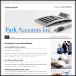 Screen shot of the Accountancy Services (New Malden) Ltd website.