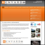 Screen shot of the Kenyard Distributors Ltd website.
