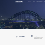 Screen shot of the Harrison Lightning Protection & Earthing Ltd website.
