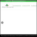 Screen shot of the Alan Browne (Lincolnshire) Ltd website.