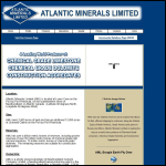 Screen shot of the Atlantic Aggregates Ltd website.